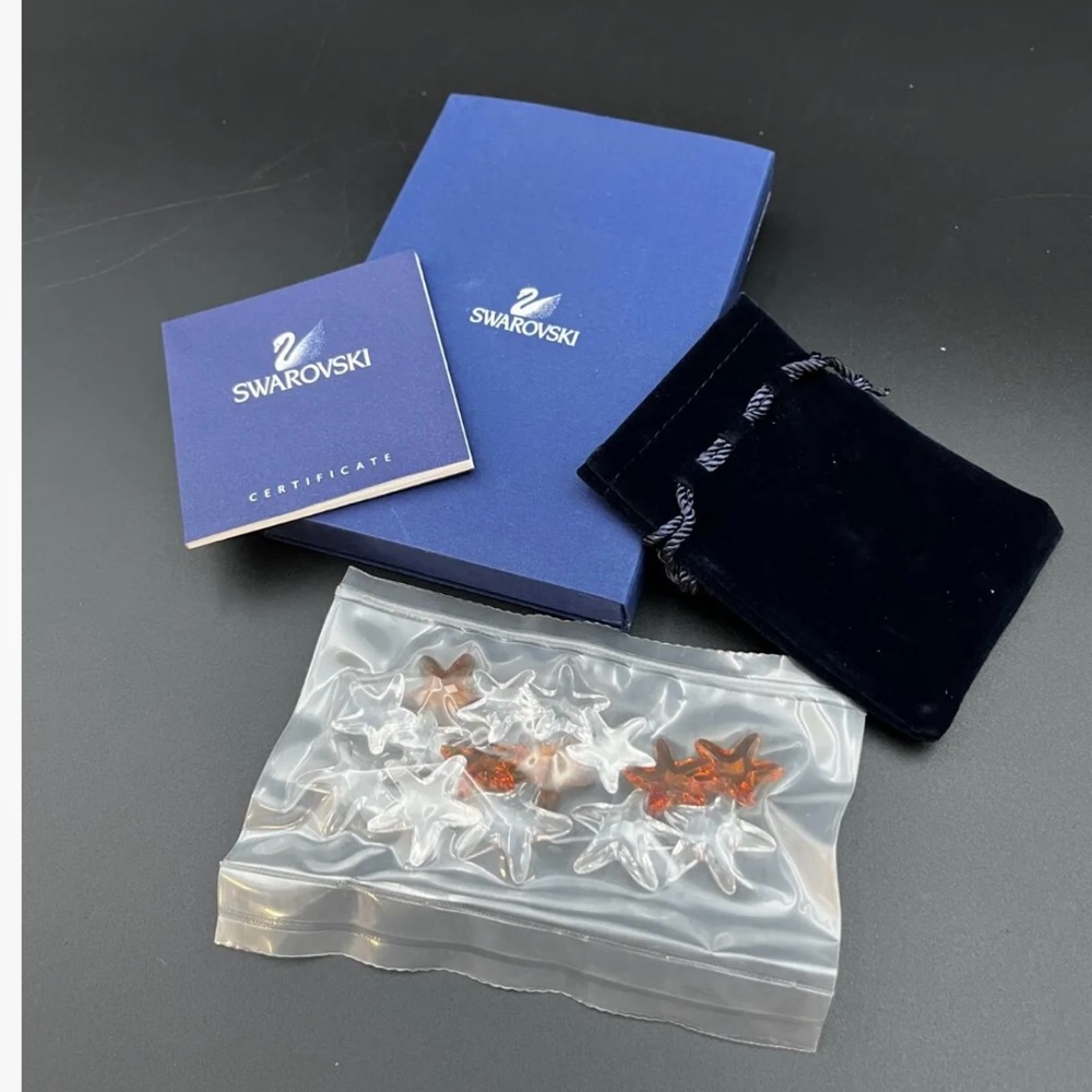New Swarovski SCS Member Exclusive 2005 Miniature Starfish 679352 - 15 Starfish